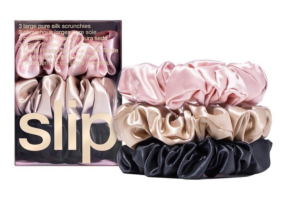 Slip Large Scrunchie Multi | Set of 3 Pure Silk Large Scrunchies NIB NEW $51